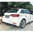 Audi A3 2012–2020 Bagkofanger-diffuser V2 (til S-Line HB 2017-2020, carbon) foto 2