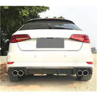 Audi A3 2012–2020 Bagkofanger-diffuser V2 (til S-Line HB 2017-2020, carbon) foto 3