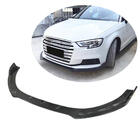 Audi A3 2012–2020 Frontspoiler til forreste kofanger Lip V1 (til Base 2017-2020 HB, carbon) foto 1