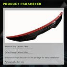 Audi A3 2012–2020 V10 spoiler (til Sedan, kulfiber) foto 5