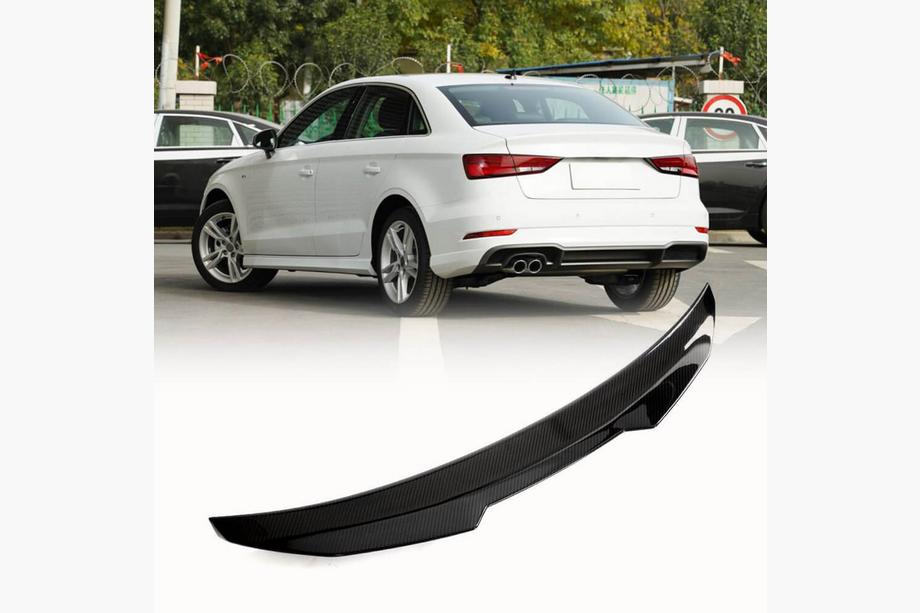 Audi A3 2012–2020 V10 spoiler (til Sedan, kulfiber) Image