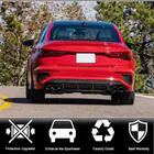 Audi A3 2020– Bagkofangerdiffuser V2 (til S-Line Sedan 2020-2023, kulfiber) foto 2