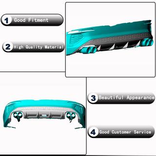 Bagkofangerdiffuser V2 (til S-Line Sedan 2020-2023, kulfiber) foto 3