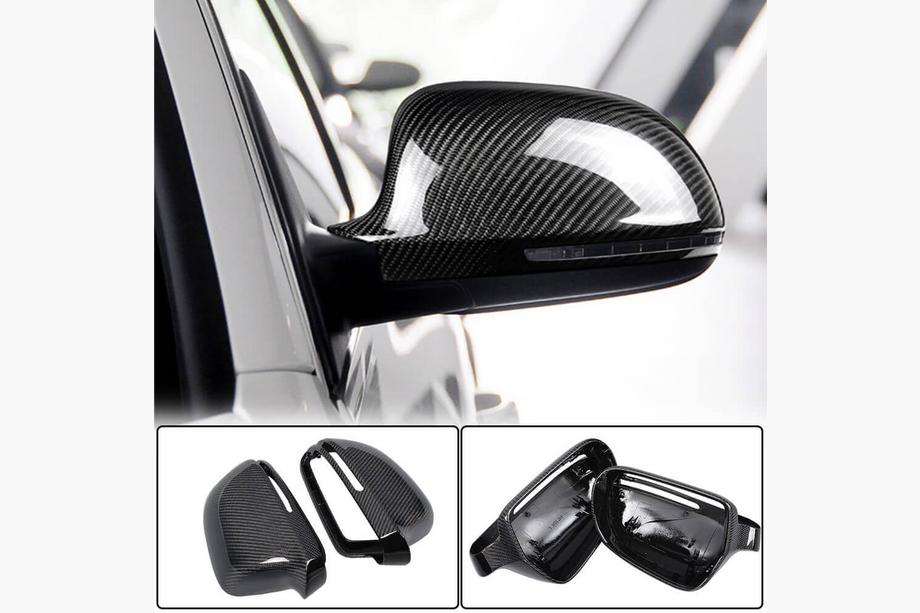 Audi A3 2003–2012 Spejlkåber – udskiftning – Style (carbon) Image