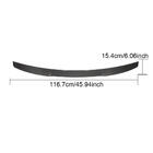 Audi A3 2012–2020 Spoiler (Cabriolet, kulfiber) foto 6