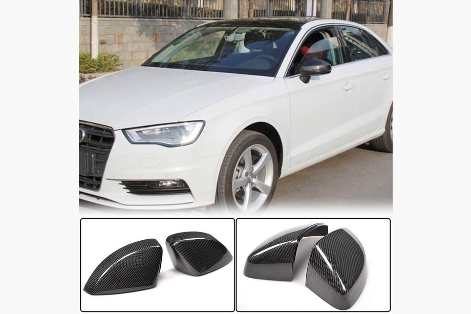 Audi A3 2012–2020 Spejlhætter (Carbon) Foto 2