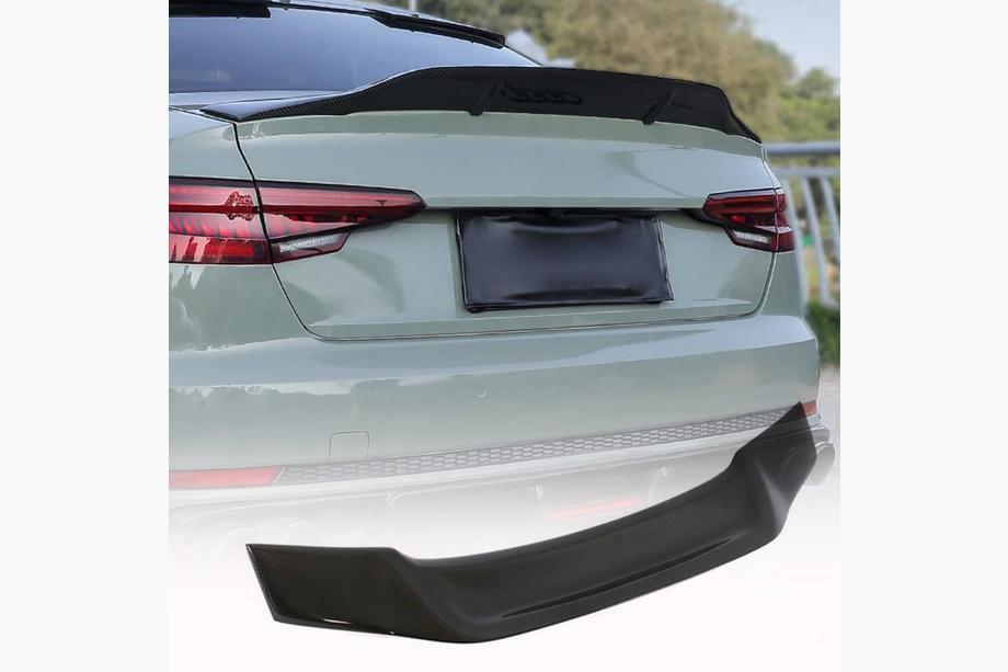 Audi A3 2012–2020 Spoiler til bagklap (FRP) Image