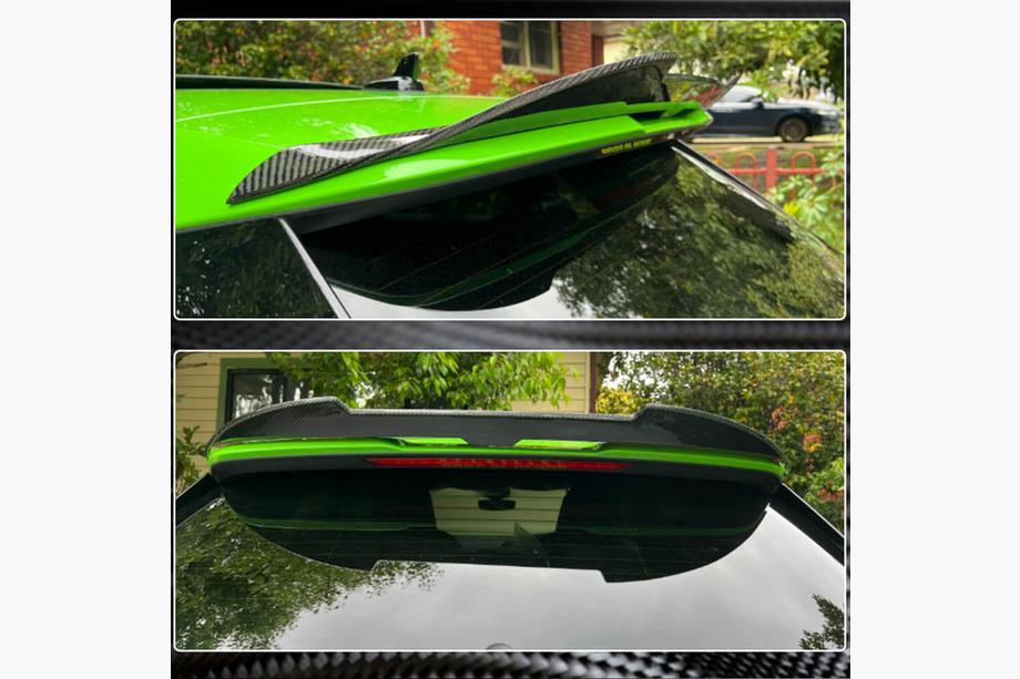 Audi A3 2020– Spoiler (til hatchback, carbon) Foto 4