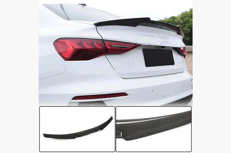 Audi A3 2020– Spoiler V1 (til sedan, kulfiber) Image