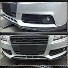 Audi A4 B8 2007–2015 Frontspoilerlæbe til forreste kofanger Lip (til Base 2007-2011, Carbon) foto 3