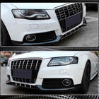 Audi A4 B8 2007–2015 Frontlæbe til forreste kofanger Flap (til Base 2007-2011, carbon) foto 3
