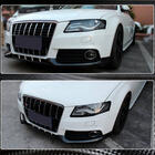 Audi A4 B8 2007–2015 Frontlæbe til forreste kofanger Flap (til Base 2007-2011, carbon) foto 4