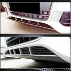 Audi A4 B8 2007–2015 Central frontbumperlæbe (til Base 2007-2011, kulfiber) foto 4