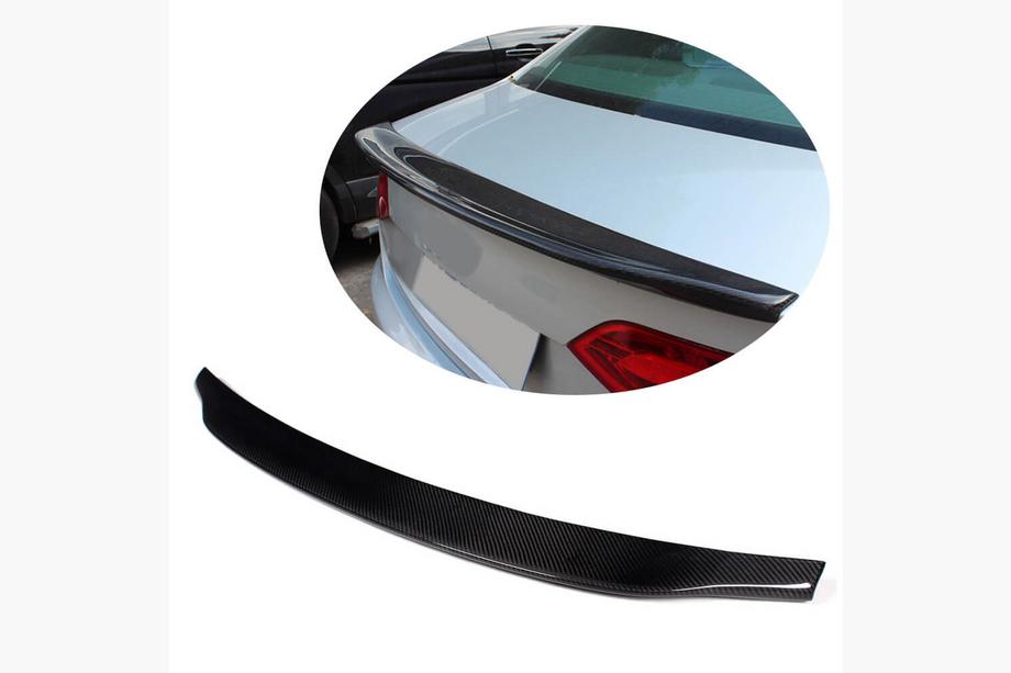Audi A4 B8 2007–2015 Spoiler V2 (til Base 2007-2011, kulfiber) Image