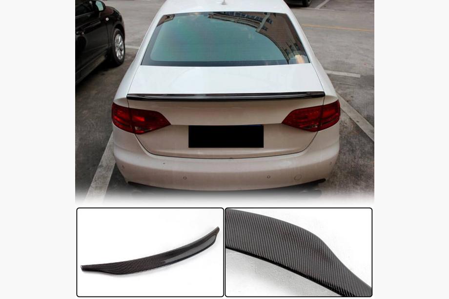 Audi A4 B8 2007–2015 Spoiler V1 (til Base 2007-2011, kulfiber) Image