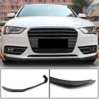 Audi A4 B8 2007–2015 Frontlæbe til forkofanger Lip (til Base 2011-2015, carbon) foto 1