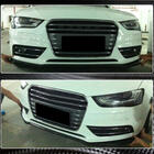 Audi A4 B8 2007–2015 Frontlæbe til forkofanger Lip (til Base 2011-2015, carbon) foto 4