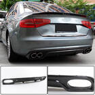 Audi A4 B8 2007–2015 Bagkofangerdiffuser (til Base 2011-2015, Carbon) foto 1