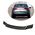 Audi A4 B8 2007–2015 Spoiler V4 (til Base 2011-2015, carbon) foto 1