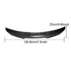 Audi A4 B8 2007–2015 Spoiler V3 (til Base 2011-2015, kulfiber) foto 5