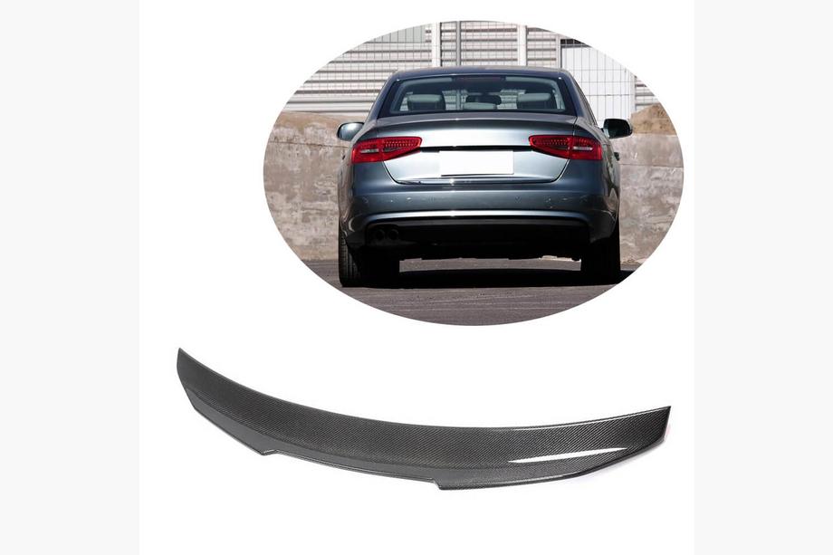 Audi A4 B8 2007–2015 Spoiler V3 (til Base 2011-2015, kulfiber) Image