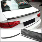 Audi A4 B8 2007–2015 Spoiler V2 (til Base 2011-2015, carbon) foto 1