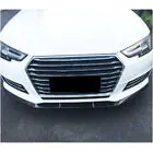 Audi A4 B9 2015–2024 Frontlæbe til forreste kofanger Lip V1 (til Base Sedan 2015-2019, kulfiber) foto 2