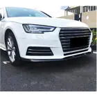 Audi A4 B9 2015–2024 Frontlæbe til forreste kofanger Lip V1 (til Base Sedan 2015-2019, kulfiber) foto 3