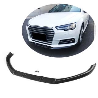 Frontlæbe til forreste kofanger Lip V1 (til Base Sedan 2015-2019, kulfiber) foto 1