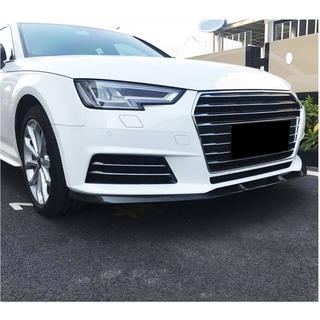 Frontlæbe til forreste kofanger Lip V1 (til Base Sedan 2015-2019, kulfiber) foto 3