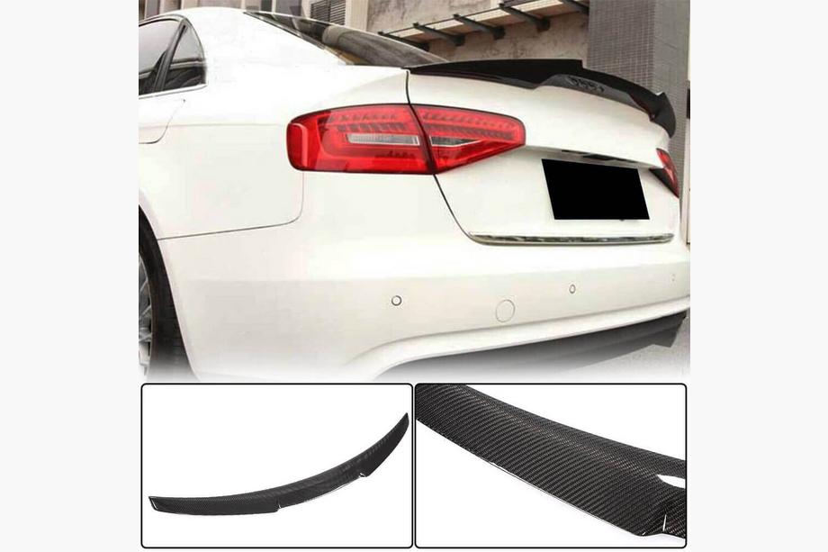 Audi A4 B8 2007–2015 Spoiler V1 (til Base 2011-2015, kulfiber) Image