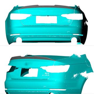 V4 spoiler (til Sedan, kulfiber) foto 2