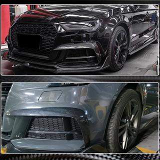 Tågelygte-rammer V2 (til S-Line Sedan 2015-2019, carbon) Audi A4 B9 2015–2024 foto 3