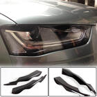 Audi A4 B8 2007–2015 Øjenbryn til forlygter (2011-2015, Carbon) foto 1