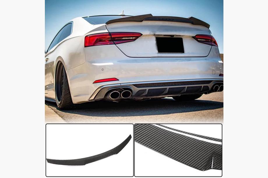 Audi A5 2016–2025 Spoiler V6 (til coupé, carbon) Image