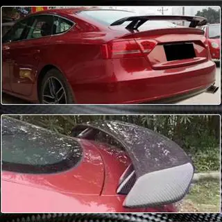 Spoiler V3 (Cabriolet, kulfiber) foto 3
