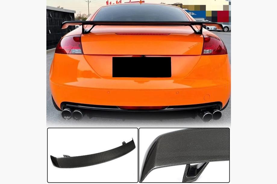 Audi A5 2007–2015 Spoiler V3 (Cabriolet, kulfiber) Image
