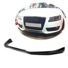 Audi A5 2007–2015 Frontkofanger-lip Lip V2 (til Base 2007-2011, kulfiber) foto 1