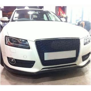 Frontkofanger-lip Lip V2 (til Base 2007-2011, kulfiber) Audi A5 2007–2015 foto 2