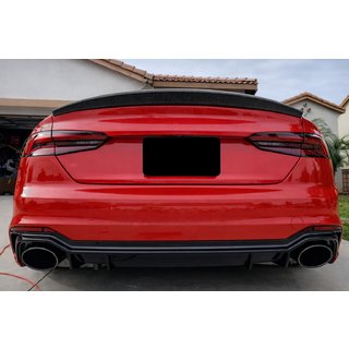 Spoiler V6 (til Sportback, kulfiber) foto 2