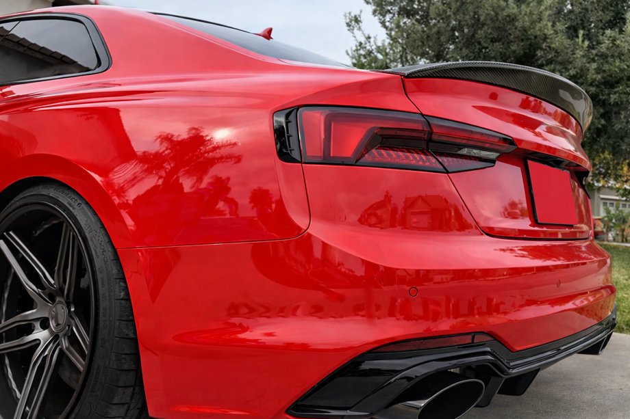 Audi A5 2016–2025 Spoiler V6 (til Sportback, kulfiber) Image