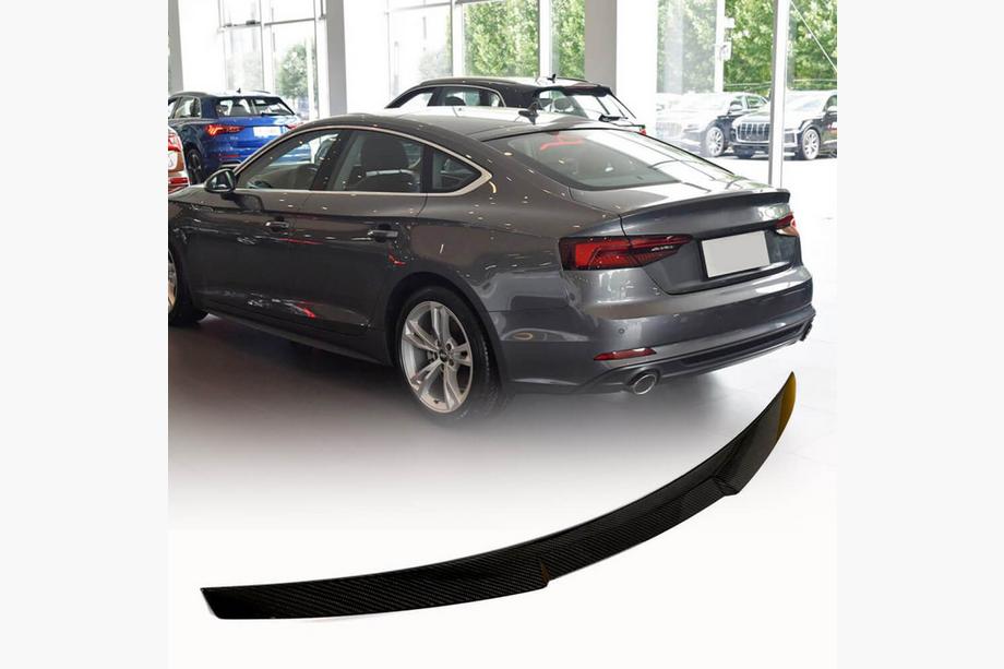 Audi A5 2016–2025 V5 spoiler (til Sportback, kulfiber) Image