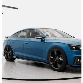 Sideskørter 2016-2020 V1 (til Sportback, carbon) foto 3