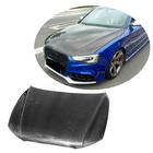 Audi A5 2007–2015 Motorhjelm (2012-2015, kulfiber) foto 1