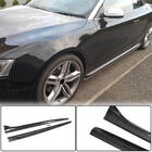 Audi A5 2007–2015 Sideskørter (Coupé/Cabriolet, kulfiber) foto 1