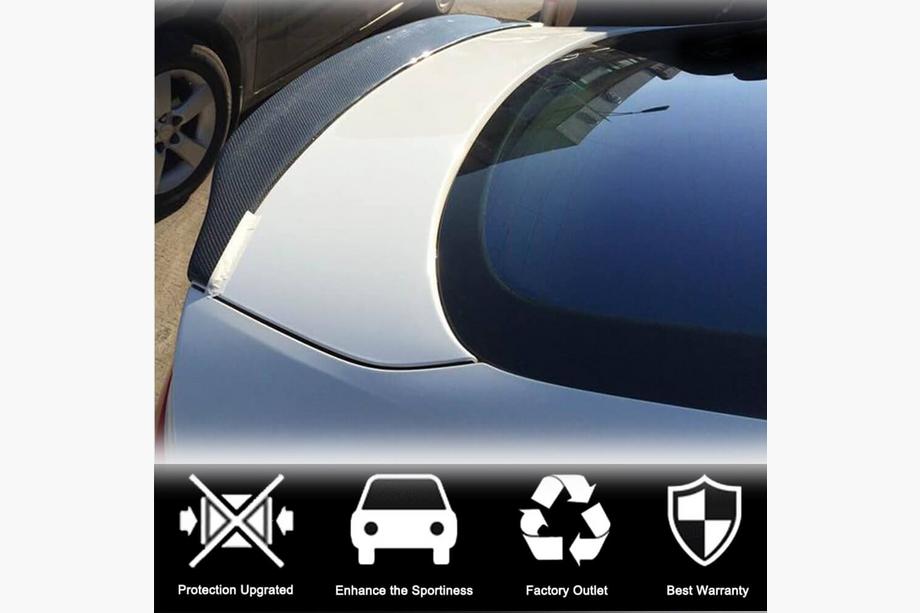 Audi A5 2007–2015 V2 spoiler (til Sportback, kulfiber) Foto 2