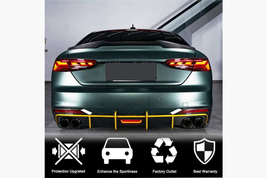 Audi A5 2016–2025 Spoiler (til Sportback, plast) Foto 2
