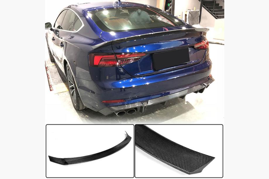 Audi A5 2016–2025 V2 spoiler (til Sportback, kulfiber) Image