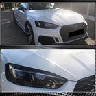 Audi A5 2016–2025 Forlygte-øjenlåg (kulfiber) foto 5