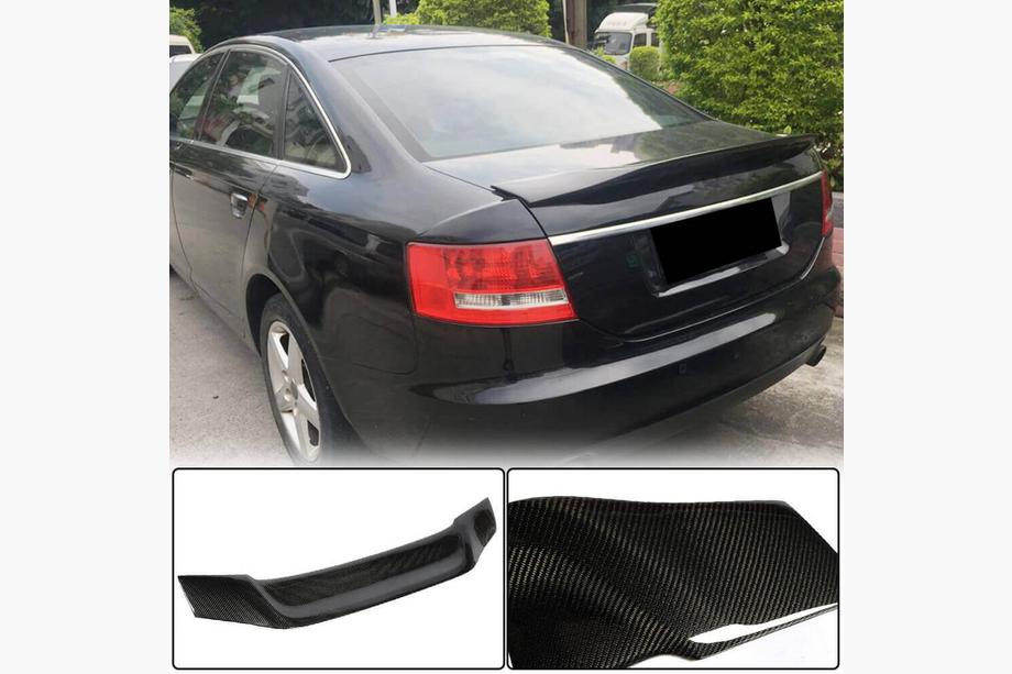 Audi A6 C6 2004–2011 Spoiler V1 (kulfiber) Image